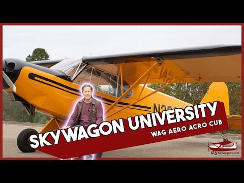 Wag-Aero Acro Cub Deep Dive — What Makes This Home-Built Taildragger Tick?
