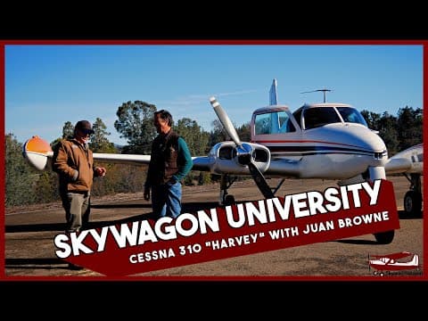 Juan Browne's Cessna 310 "Harvey"