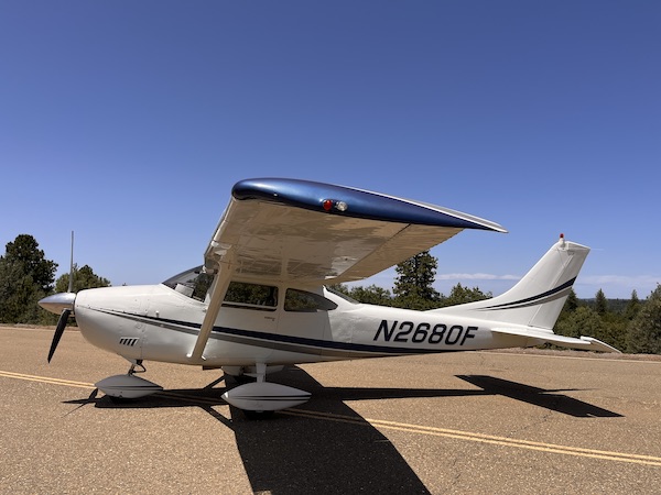1966 Cessna 182J Skylane with 0-550, $175,000 - (Local to Placerville) - N2680F