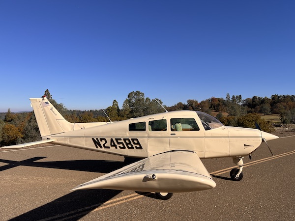 1972 Beechcraft C23 Sundowner, $75,900 - (Here at Placerville) - N24589