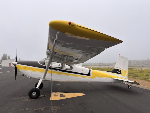 1957 Cessna 180 Skywagon $189,500 - (Local to Placerville) - N847AF